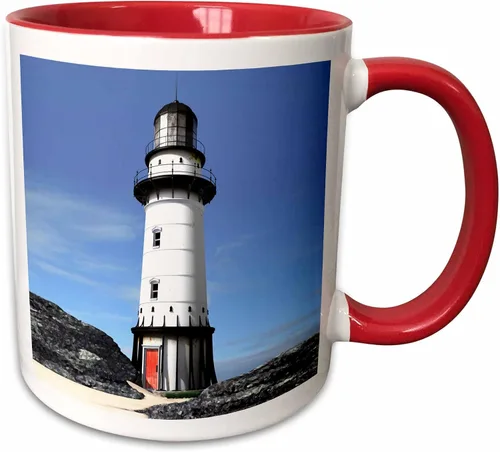 Vista 9 de 3dRose Luz Cámara – Luz Cámara – Tazas, Negro/Blanco