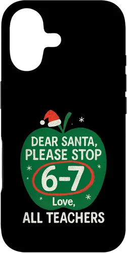Vista 32 de 67 Christmas Funny Dear Santa Six Seven 6-7 Parents Case for iPhone XR
