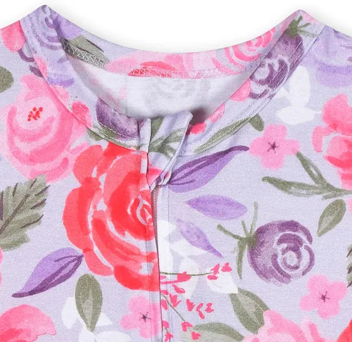 Vista 3 de Gerber Mameluco unisex de manga corta suave para bebé con viscosa fabricado con eucalipto