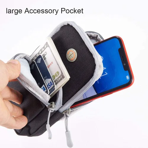 Vista 3 de Soporte para teléfono con brazalete para iPhone 13 Pro Max, 13 Pro, 13 Mini, 12, 12 mini, 12 Pro, 12 Pro Max