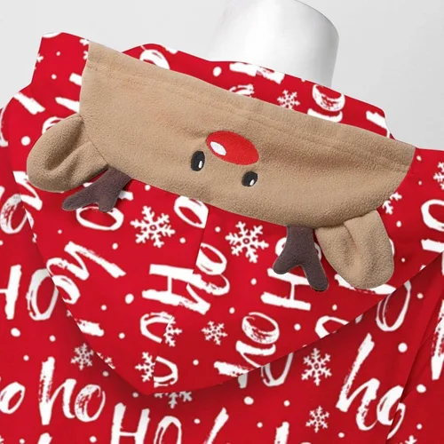 Vista 6 de IFANd Pijamas de Navidad para la familia, conjunto de pijamas a juego, ropa clásica de Navidad a cuadros para adolescentes, mujeres y hombres