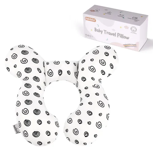 Vista 15 de Kakiblin - Almohada de cuello para bebé, almohada de apoyo para bebé mejorada, almohada para la cabeza del bebé, almohada de apoyo para el cuello