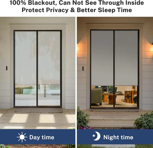 Vista 7 de Keego Persianas sin cordón para ventanas, enrollables fáciles de levantar para ventanas, puertas, persianas duraderas y personalizadas fáciles