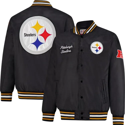 Vista 9 de Ultra Game Chaqueta de satén oficial de la NFL Supreme Heritage para hombre