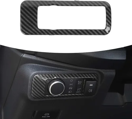 Vista 17 de RAZPOY Cubierta de botón del interruptor de faros para accesorios Ford Bronco 2021-2025 Azul