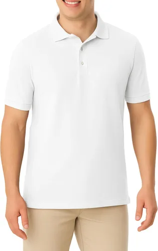 Vista 14 de French Toast Polo piqué unisex para adultos (estándar y husky)