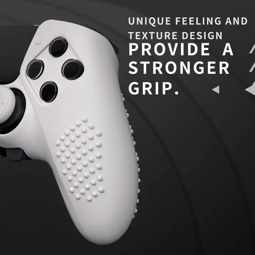 Vista 120 de PlayVital 3D Studded Edition Anti-Slip Silicone Cover Case for ps5 Edge Controller, Soft Rubber Protector Skin for ps5 Edge Wireless Controller with