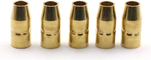 Vista 14 de WeldingCity Boquilla de gas 169-715 169715 1/2" para pistolas de soldadura Miller Millermatic M-100 (M-10) M-150 (M-150) y Hobart H-9/H-10 MIG
