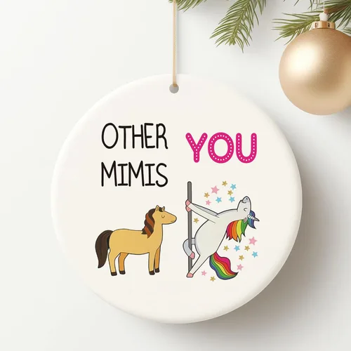 Vista 14 de Adornos de Árbol de Navidad de Cerámica Namaste - Decoración para Habitación de Yoga y Meditación, Adornos Colgantes para Regalos de Navidad
