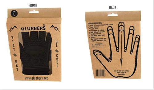 Vista 2 de Glubbers - Par de guantes de invierno impermeables para niños