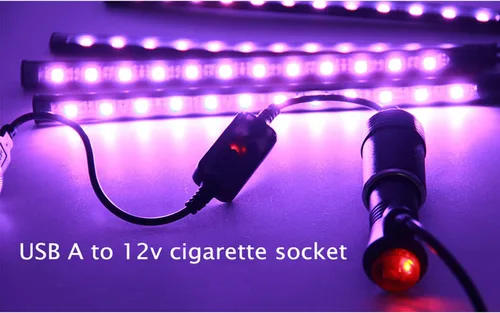 Vista 9 de Cable Convertidor USB A Macho a Enchufe de Encendedor de Cigarrillos de Coche Hembra 12V (Máximo 8W)
