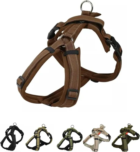 Vista 9 de Hakusan - Arnés tipo Ranger Zero Dog Safe, sin asfixia/difícil de desconectar, gran ajuste, fácil de poner y quitar, ajustable, reflector, XXS