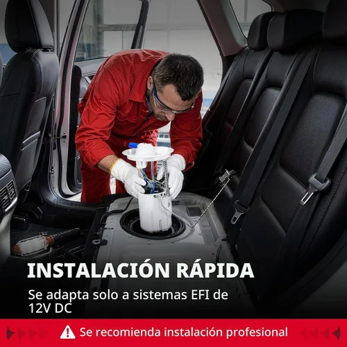 Vista 6 de EVIL ENERGY EFI 255LPH Bomba eléctrica de combustible en tanque de alto flujo 43PSI Kit