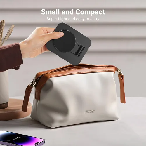 Vista 8 de UGREEN Soporte Magnético para Teléfono Compatible con Soporte MagSafe para Escritorio Diseño Ergonómico Ajustable, Soporte de Teléfono Celular