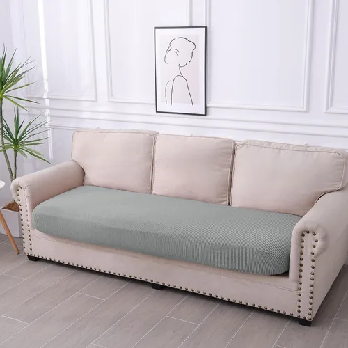 Vista 279 de hyha Fundas impermeables para sofá seccional, fundas de cojín Beige
