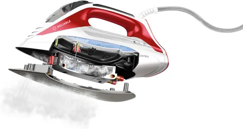 Vista 2 de Plancha de Vapor Reliable Velocity 270IR - Generador de Vapor Compacto con Control Automático con Tecnología de Sensor, Tecnología Patentada