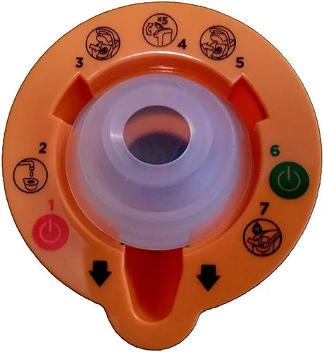 Vista 2 de Keurig B01MXFTW88 2.0 - Herramienta de limpieza de agujas, kkk, naranja