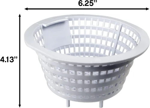 Vista 3 de Poolmaster 32344 Cesta de repuesto para desnatador de piscina de alto perfil, color blanco