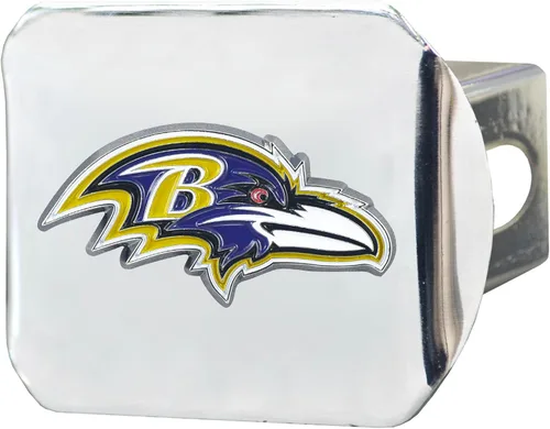 Vista 21 de FANMATS NFL Unisex-Adult Chrome & Color Logo Negro