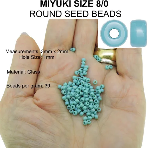 Vista 2 de Miyuki Cuentas de semillas 8/0 Topacio transparente AB 0.78 oz Tubo de cuentas