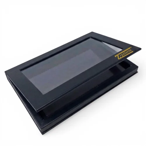 Vista 9 de Deep Medium Z Palette - Paleta de maquillaje magnética, paleta magnética vacía, paleta de maquillaje magnética universal para sombras de ojos