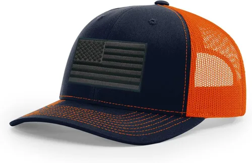 Vista 193 de Joe's USA Richardson 112 - Gorras de camionero con parche gráfico personalizado - Gorras estructuradas de cinco y seis paneles Richardson Premium