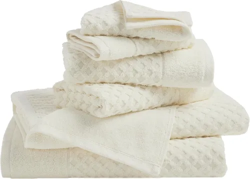 Vista 66 de Great Bay Home - Toallas de mano 100% algodón blanco, 6 toallas de baño suaves para manos, altamente absorbentes y de secado rápido, colección 01
