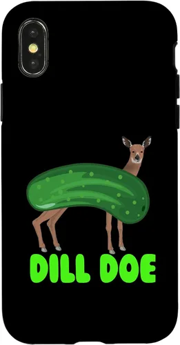 Vista 5 de Dill Doe - Carcasa para iPhone 17, diseño de ciervos y naturaleza divertida para adultos
