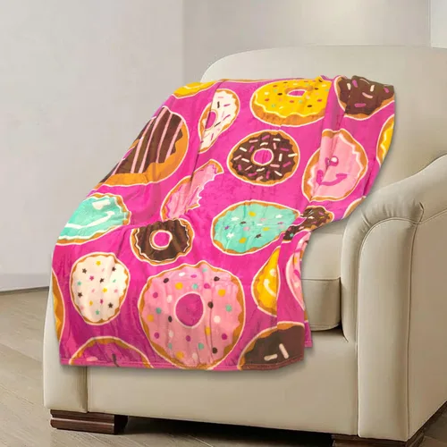 Vista 22 de Manta de baloncesto súper suave de 50 x 60 pulgadas para dormitorio, sala de estar, primavera, vacaciones, niños, bebés, adultos y decoración