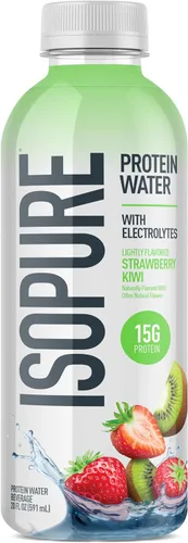 Vista 20 de Isopure - polvo de proteína de suero de leche con sabor a fruta ligera refrescante