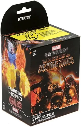 Vista 9 de WizKids Marvel HeroClix: Ruedas de la Venganza (Booster Brick)