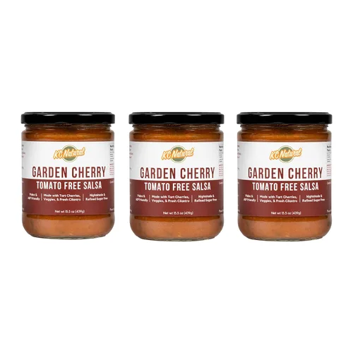 Vista 10 de Salsa de cereza de jardín sin tomate - paquete de 3