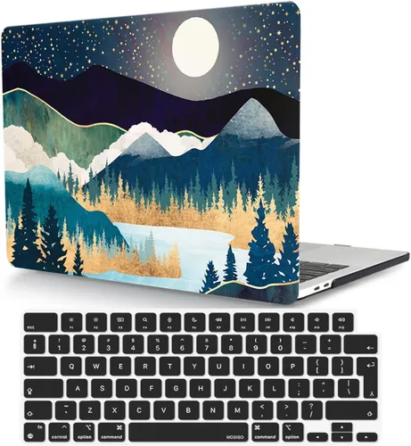 Vista 15 de Protector para laptop compatible con MacBook Pro de 13 pulgadas, modelo A1278 lanzado 2008 2009 2010 2011 2012 con CD-ROM, cubierta rígida delgada