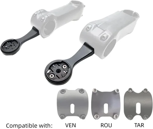 Vista 6 de Soporte de montaje para computadora para S-Works especializado VENGE SL7 Compatible con Gar min/Wa Hoo/Bry ton, montaje en vástago, cámaras