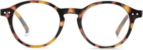 Vista 2 de Foster Grant Everett Pop of Power - Gafas de lectura redondas con luz azul