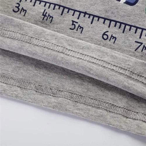 Vista 8 de Camisetas de manga corta para niños pequeños, camisetas de algodón con gráfico casual con cuello redondo para verano