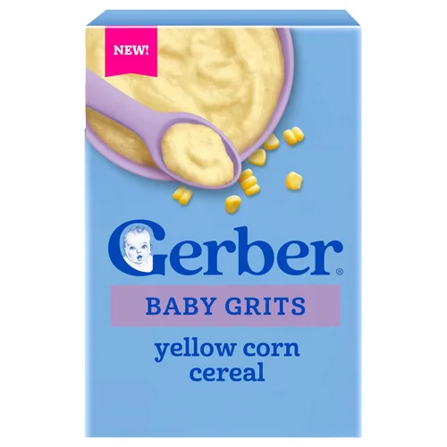 Vista 14 de Gerber Cereal de arroz etapa 1, sin OMG, 8 onzas, paquete de 5
