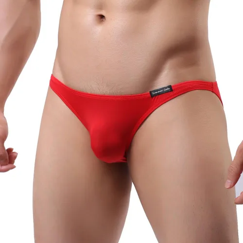 Vista 3 de Summer Code - Calzoncillos slip de seda para hombre , de tiro bajo