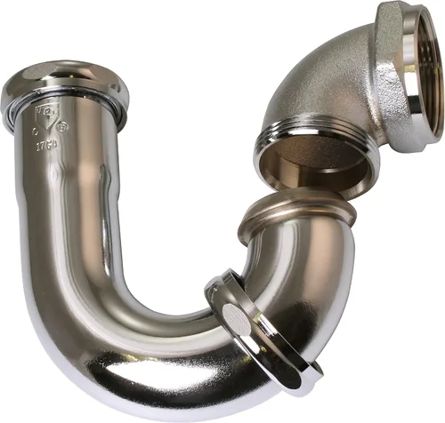Vista 6 de Westbrass A402LA-12 1-1/2" Latón LA Code P-Trap, bronce aceitado
