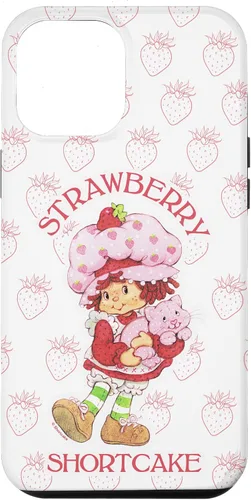 Vista 12 de iPhone 14 Strawberry Shortcake Cutie - Funda con diseño de fresas vintage
