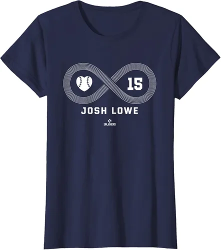 Vista 14 de Camiseta Infinite Love Josh Lowe Tampa Bay MLBPA, Negro
