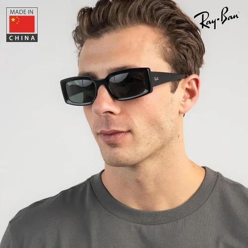 Vista 7 de Ray-Ban RB4395 KILIANE BIO-BASED - Gafas de sol cuadradas y redondas con kit oficial de gafas