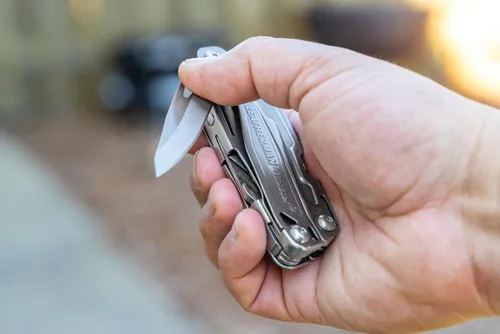 Vista 7 de Leatherman, Bolster, multiherramienta 13 en 1 para exteriores, camping, hogar y trabajo