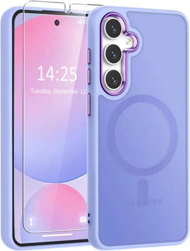 Vista 44 de WRJ Funda magnética para Samsung Galaxy Z Fold 7, [protector de pantalla integrado] [compatible con Magsafe], protección de bisagra de cuerpo