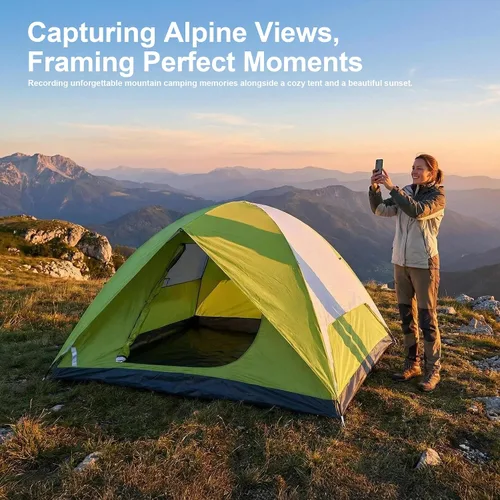 Vista 6 de Camping Tents Outdoor Tents, 4/6 Person Family Camping Tent,Heavy Duty,Waterproof Windproof, Oxford Fabric Ground Cloth Fishing, Hiking, Summer