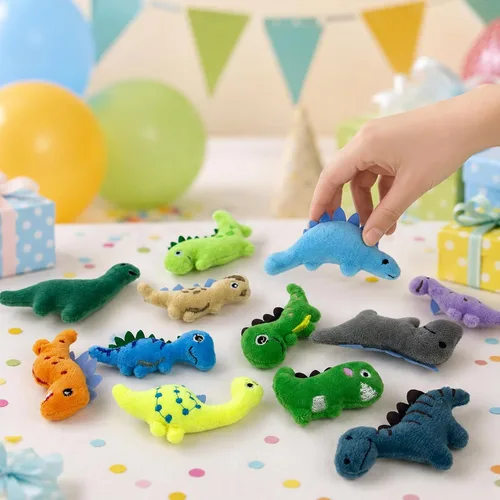 Vista 4 de 20 piezas de 20 estilos coloridos mini lindos peluches