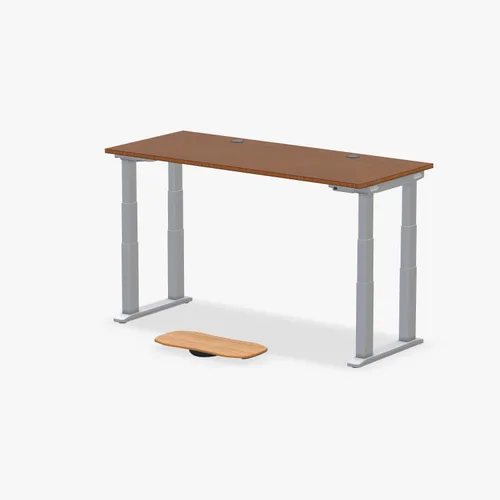 Vista 30 de UPLIFT DESK Bamboo Curve - Escritorio eléctrico de pie V2 (60 x 30 pulgadas), escritorio de pie ajustable de 4 patas, teclado avanzado, ojales