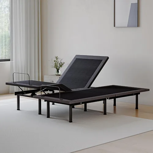 Vista 10 de Dyonery Base de cama ajustable individual XL + colchón de espuma