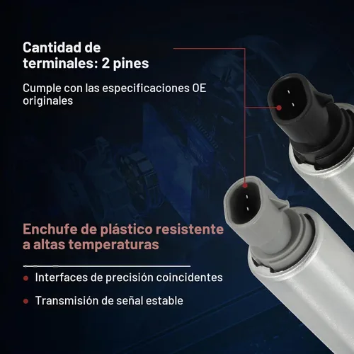 Vista 2 de 917215 917216 Válvula de control de aceite solenoide de sincronización de válvula variable VVT del motor Compatible con Chevy Equinox Cobalt Impala