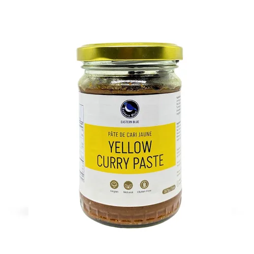 Vista 16 de Pasta de curry verde: variedades de pasta de curry tailandés Eastern Blue, pasta de curry rojo, pasta de curry amarillo y pasta de curry Panang.